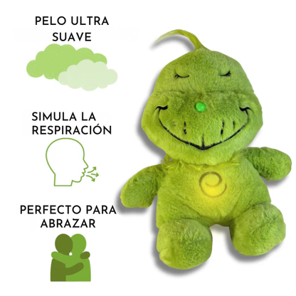 Peluche gruñón que respira